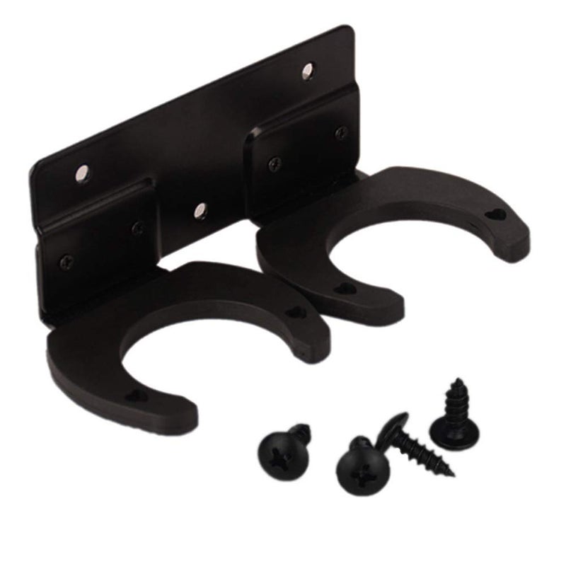 BNYTXV Microphone Stand, Microphone Wall Mount Stand Mic Clip Holder, Hold Up to 2 Micphones - Image 1